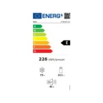HBQW5519E E Enerji Sınıfı 284 Lt Wi-Fi Bağlantılı Kombi Tipi No Frost Ankastre Buzdolabı - Görsel 4