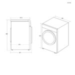 HD90-A2939E-TR 9 KG KURUTMA KAPASİTESİ, ISI POMPALI KURUTMA TEKNOLOJİSİ, A++ ENERJİ SINIFI, HON ( Wİ-Fİ + BLUETOOTH) TEKNOLOJİS - Görsel 2