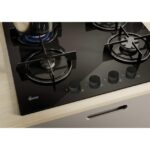 HVW6MBB 60 CM, 4 GÖZÜ GAZLI, ÖNDEN DÜĞME  KONTROLÜ, DÜĞMEDEN ATEŞLEME, 1 ULTRA HIZLI OCAK BEKİ, DÜĞMEDEN ATEŞLEME, TEL IZGARA, - Görsel 4