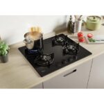 HVW6MBB 60 CM, 4 GÖZÜ GAZLI, ÖNDEN DÜĞME  KONTROLÜ, DÜĞMEDEN ATEŞLEME, 1 ULTRA HIZLI OCAK BEKİ, DÜĞMEDEN ATEŞLEME, TEL IZGARA, - Görsel 5