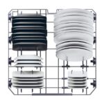 XF 4A4M4PW 14 KİŞİLİK YIKAMA KAPASİTESİ, A ENERJİ SINIFI, 10 PROGRAMLI, CUTLERY SHİNE 3. SEPET, H-SPRAY ARM SU TEKNOLOJİSİ, ALT - Görsel 16