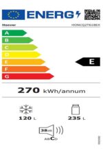 HONCQ2T618EX E Enerji Sınıfı 355 Lt No Frost Buzdolabı - Görsel 4
