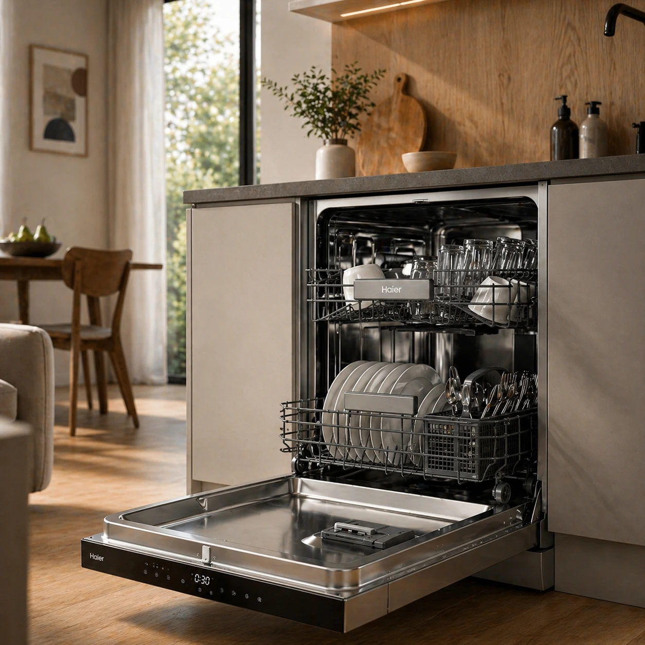 Haier ve Hoover bulaşık makineleri