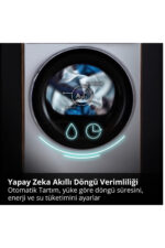 HW90-BP14357U1TR X5 Serisi 9 kg 1400 Devir A Sınıfı Wi-Fi Bağlantılı Çamaşır Makinesi Beyaz - Görsel 3
